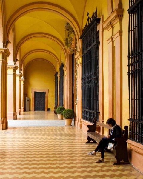 Real Alcazar Palace verandah